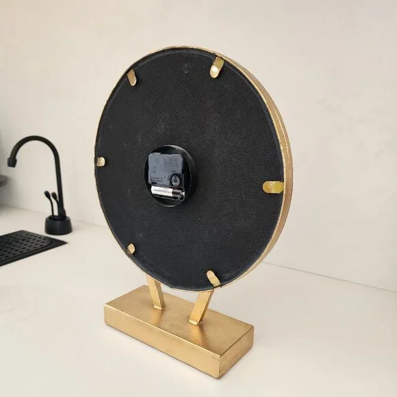 Gold Table Clock - Picture 4 of 4